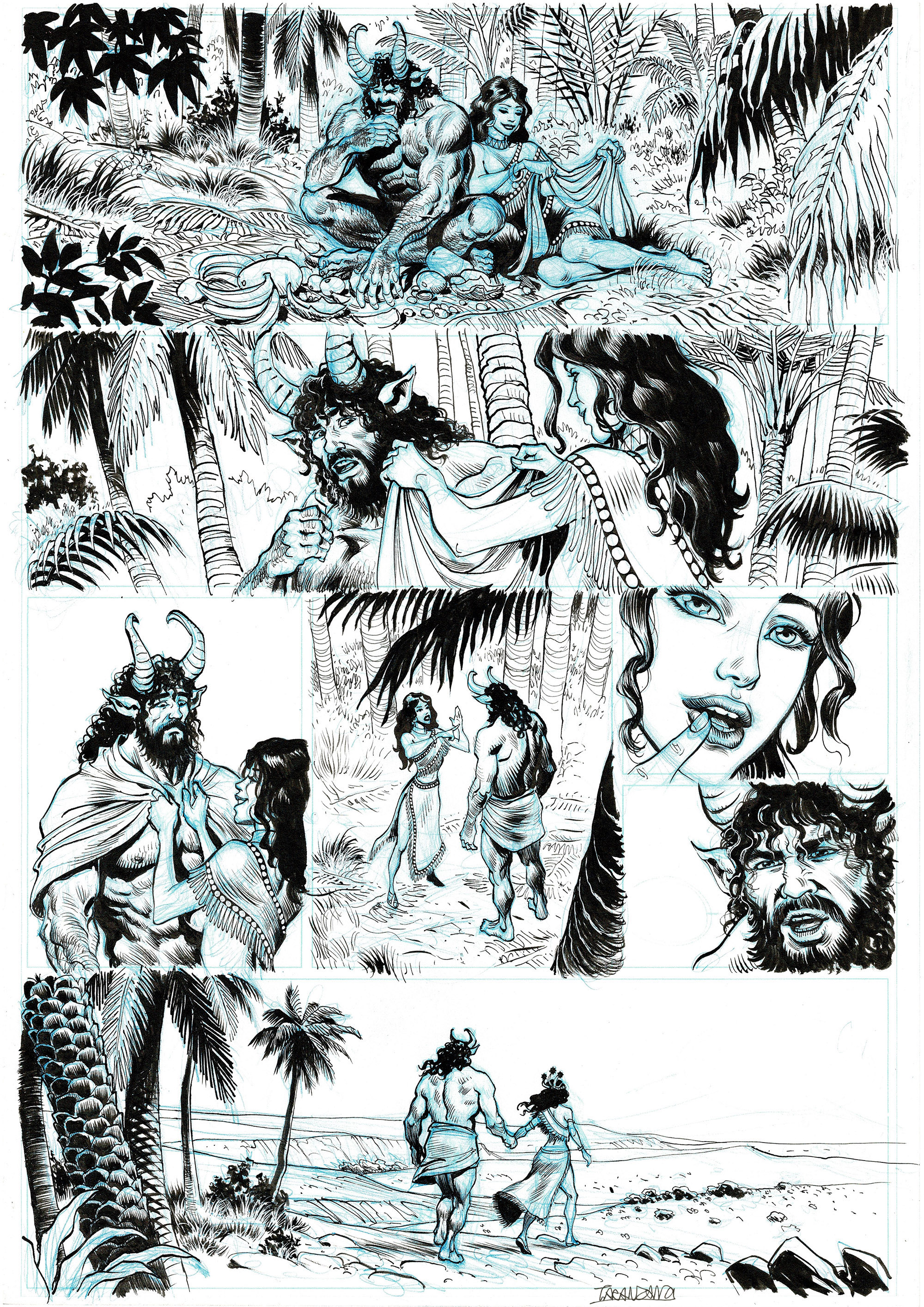 Miniature oeuvre de Taranzano Pierre