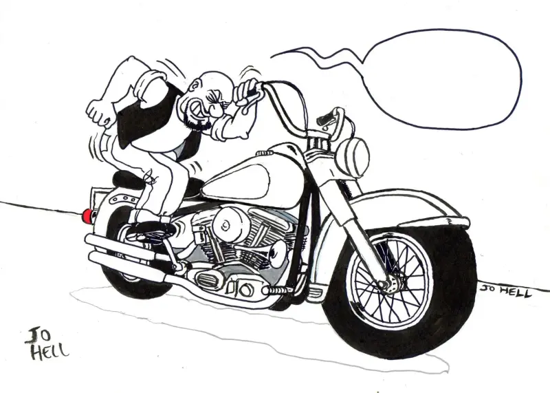 Image principale de Le biker qui kicke